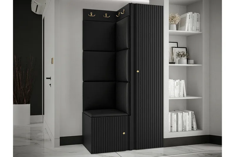 Dunvegan Highboard Black - Oppbevaring - Skap - Oppbevaringsskap