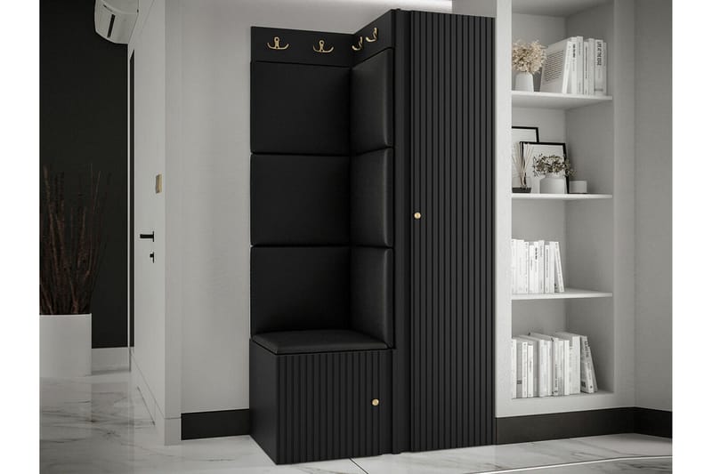 Dunvegan Highboard Black - Oppbevaring - Skap - Oppbevaringsskap