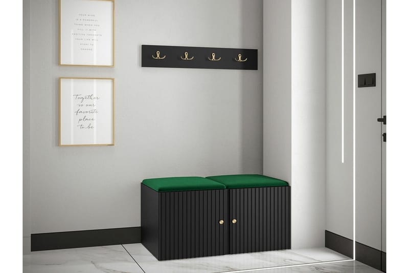 Dunvegan Highboard Black - Oppbevaring - Skap - Oppbevaringsskap