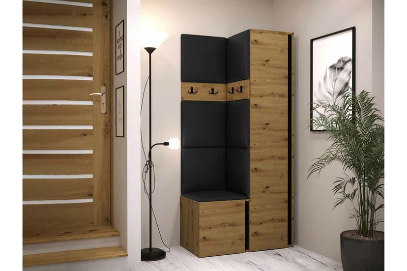 Dunvegan Highboard Black - Oppbevaring - Skap - Oppbevaringsskap