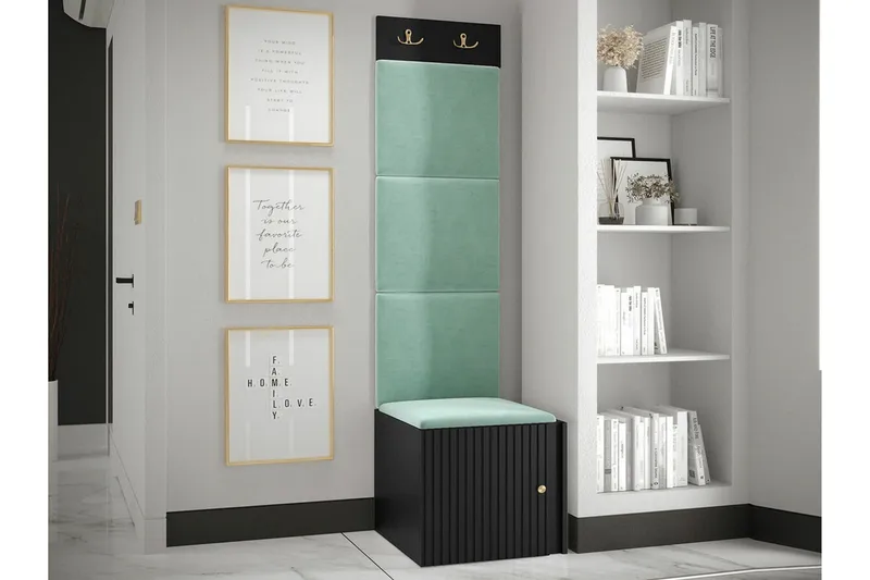 Dunvegan Highboard Black - Oppbevaring - Skap - Oppbevaringsskap