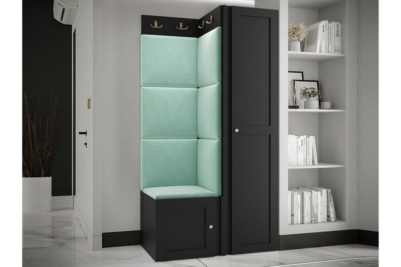 Dunvegan Highboard Black - Oppbevaring - Skap - Oppbevaringsskap