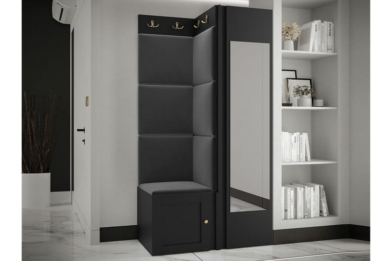 Dunvegan Highboard Black - Oppbevaring - Skap - Oppbevaringsskap