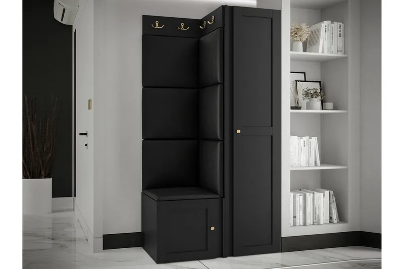 Dunvegan Highboard Black - Oppbevaring - Skap - Oppbevaringsskap