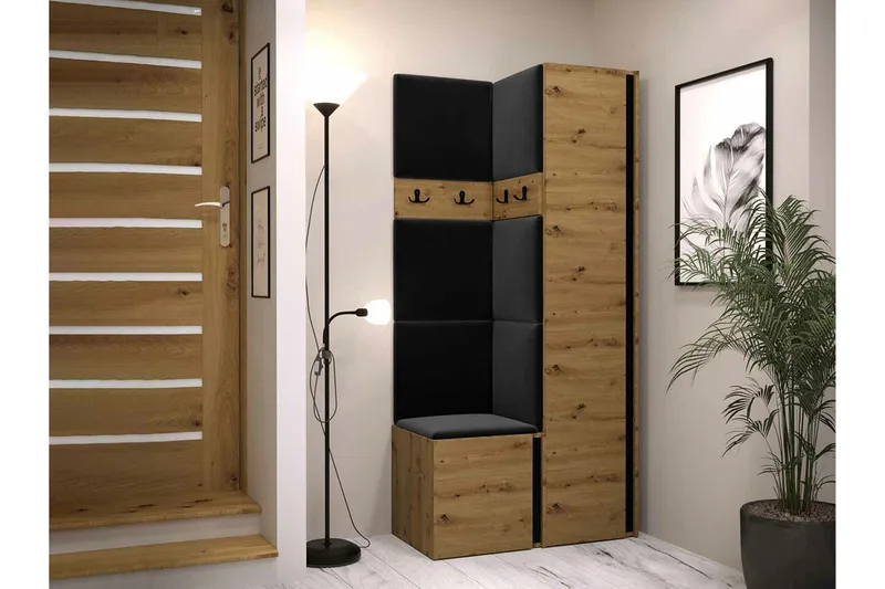 Dunvegan Highboard Black - Oppbevaring - Skap - Oppbevaringsskap