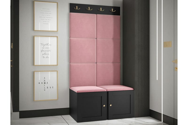 Dunvegan Highboard Black - Oppbevaring - Skap - Oppbevaringsskap