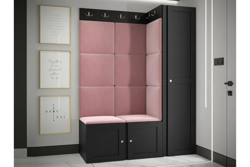 Dunvegan Highboard Black - Oppbevaring - Skap - Oppbevaringsskap