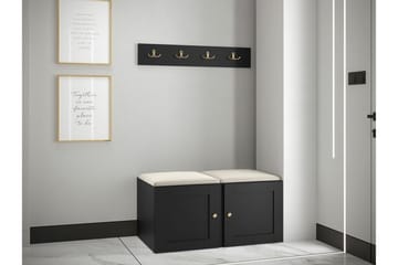 Dunvegan Highboard Black - Oppbevaring - Skap - Oppbevaringsskap