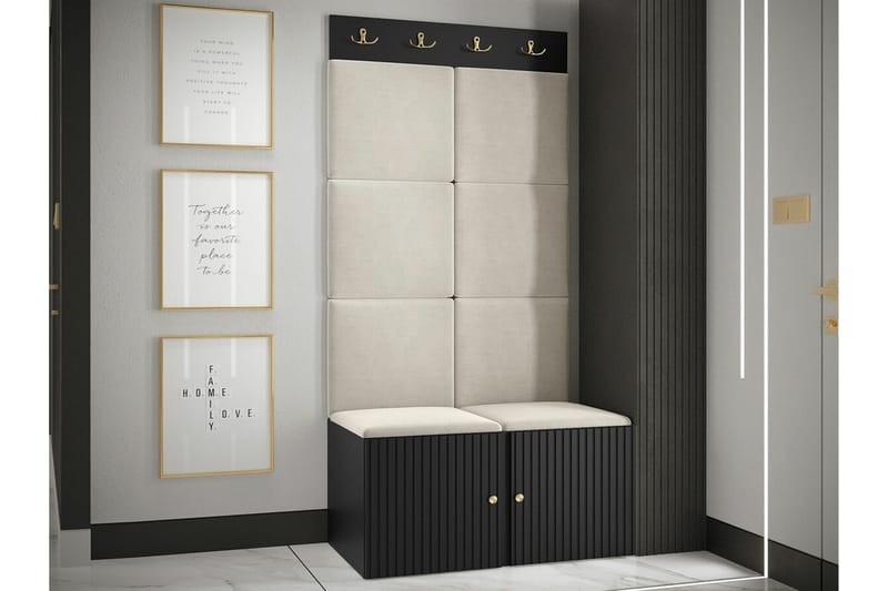 Dunvegan Highboard Black - Oppbevaring - Skap - Oppbevaringsskap