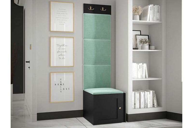 Dunvegan Highboard Black - Oppbevaring - Skap - Oppbevaringsskap