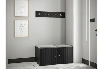 Dunvegan Highboard Black - Oppbevaring - Skap - Oppbevaringsskap