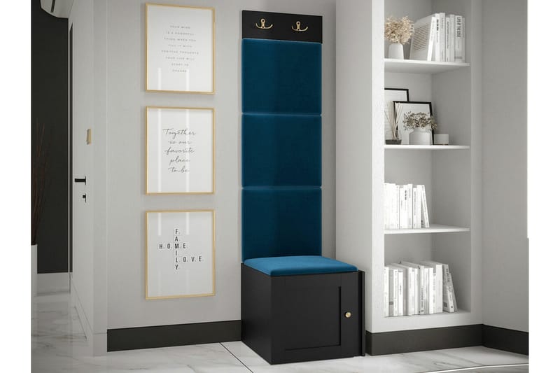 Dunvegan Highboard Black - Oppbevaring - Skap - Oppbevaringsskap