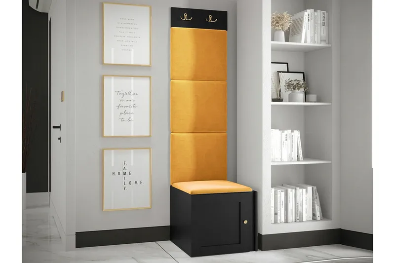 Dunvegan Highboard Black - Oppbevaring - Skap - Oppbevaringsskap