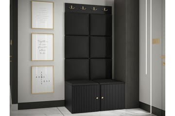Dunvegan Highboard Black - Oppbevaring - Skap - Oppbevaringsskap