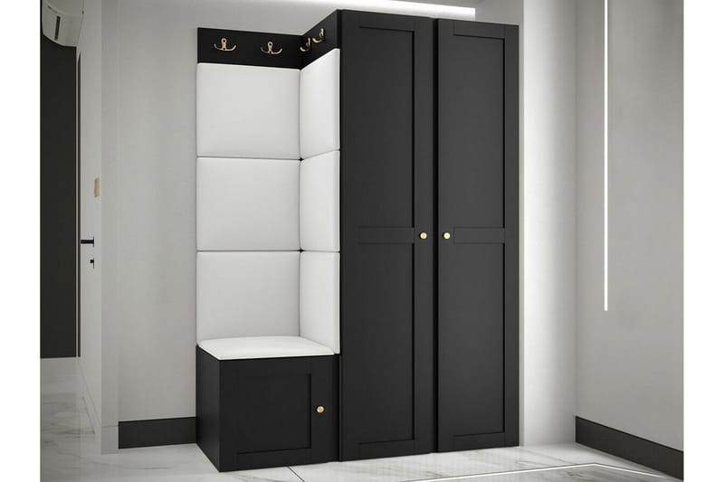 Dunvegan Highboard Black - Oppbevaring - Skap - Oppbevaringsskap