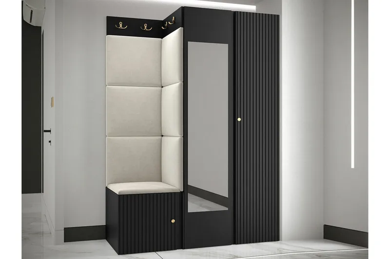 Dunvegan Highboard Black - Oppbevaring - Skap - Oppbevaringsskap