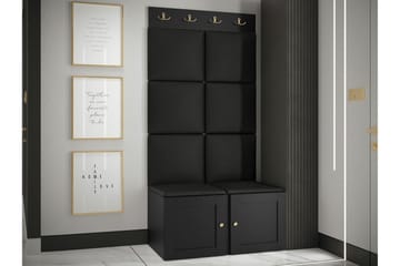 Dunvegan Highboard Black - Oppbevaring - Skap - Oppbevaringsskap