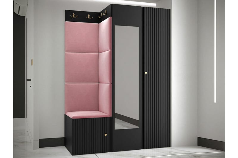 Dunvegan Highboard Black - Oppbevaring - Skap - Oppbevaringsskap