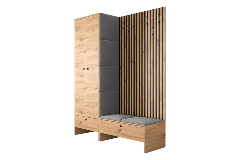 Dunvegan Highboard - Grå - Oppbevaring - Skap - Oppbevaringsskap
