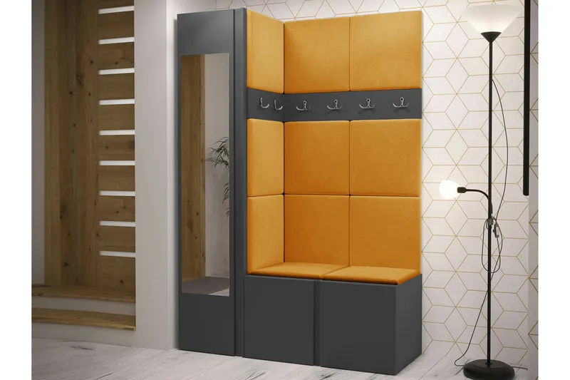 Dunvegan Highboard Graphite - Oppbevaring - Skap - Oppbevaringsskap