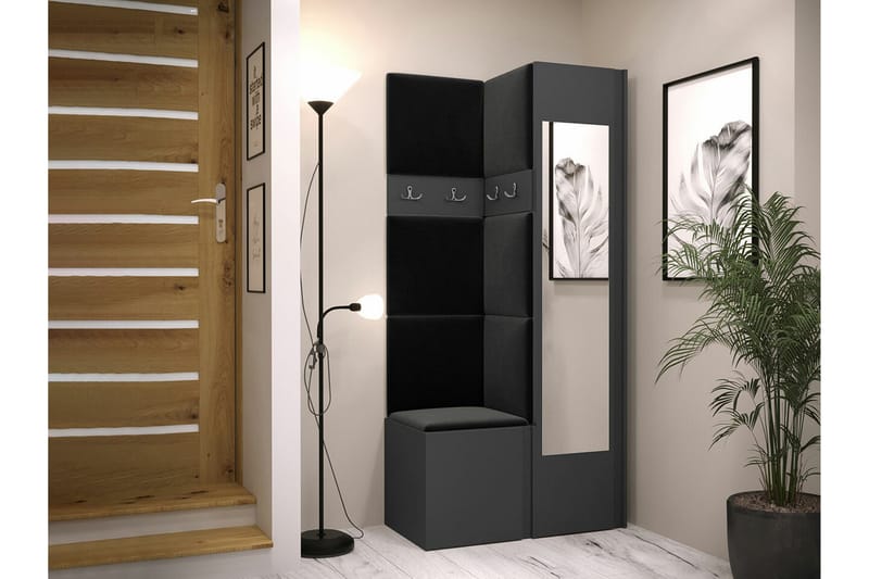 Dunvegan Highboard Graphite - Oppbevaring - Skap - Oppbevaringsskap