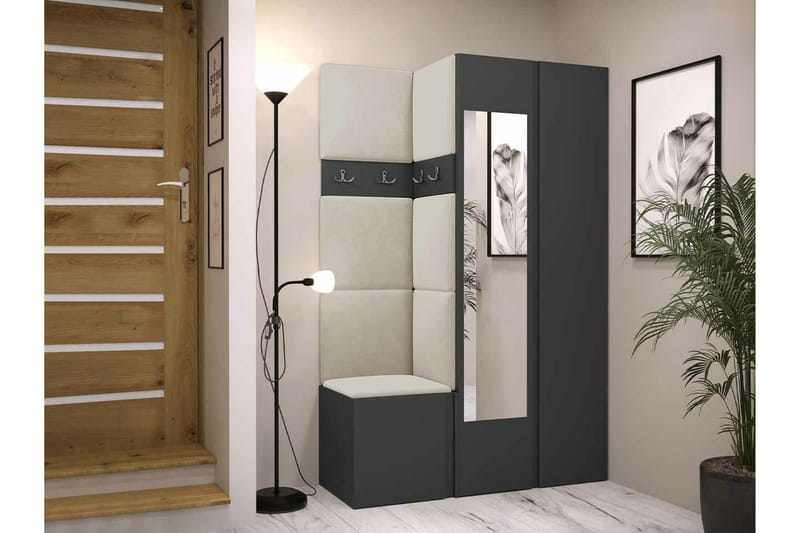 Dunvegan Highboard Graphite - Oppbevaring - Skap - Oppbevaringsskap