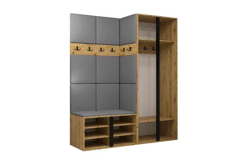 Dunvegan Highboard Graphite - Oppbevaring - Skap - Oppbevaringsskap