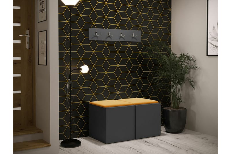 Dunvegan Highboard Graphite - Oppbevaring - Skap - Oppbevaringsskap