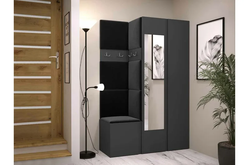 Dunvegan Highboard Graphite - Oppbevaring - Skap - Oppbevaringsskap