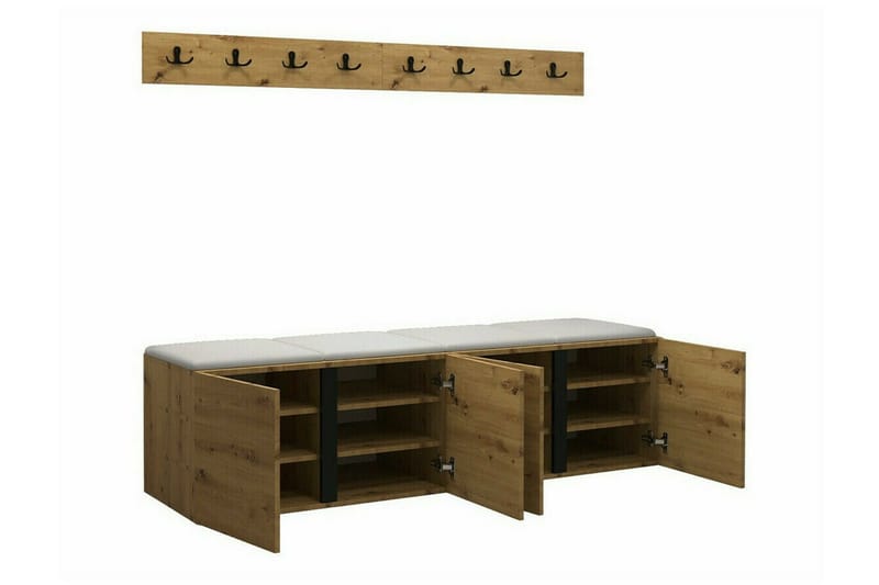 Dunvegan Highboard Graphite - Oppbevaring - Skap - Oppbevaringsskap