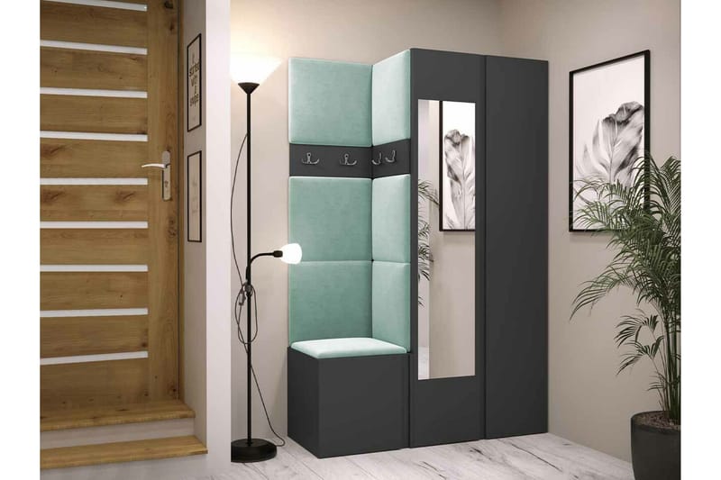 Dunvegan Highboard Graphite - Oppbevaring - Skap - Oppbevaringsskap