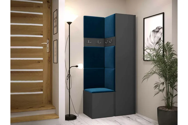 Dunvegan Highboard Graphite - Oppbevaring - Skap - Oppbevaringsskap