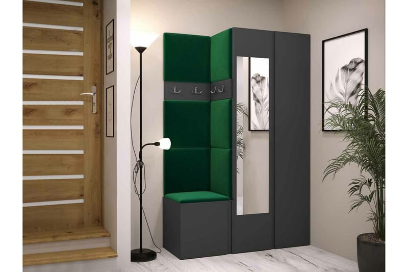 Dunvegan Highboard Graphite - Oppbevaring - Skap - Oppbevaringsskap