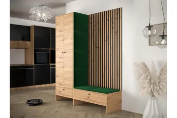Dunvegan Highboard Green - Oppbevaring - Skap - Oppbevaringsskap