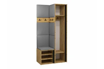 Dunvegan Highboard Green/Brown - Oppbevaring - Skap - Oppbevaringsskap