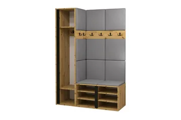 Dunvegan Highboard - Hvid - Oppbevaring - Skap - Oppbevaringsskap