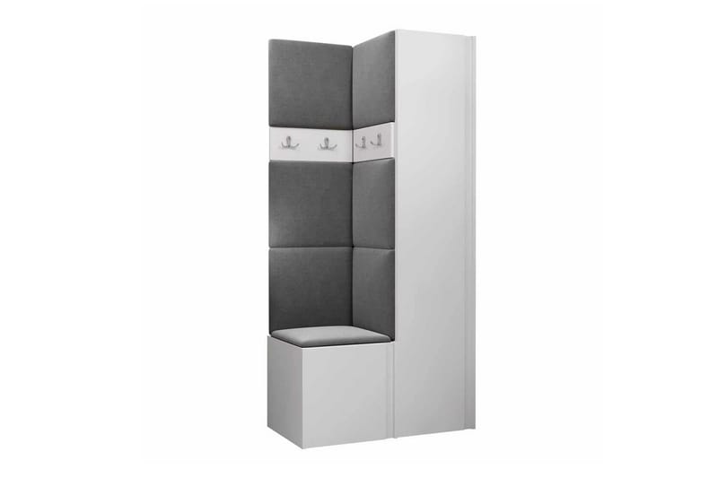 Dunvegan Highboard - Hvid - Oppbevaring - Skap - Oppbevaringsskap