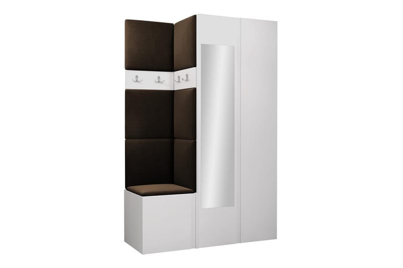 Dunvegan Highboard - Hvid - Oppbevaring - Skap - Oppbevaringsskap