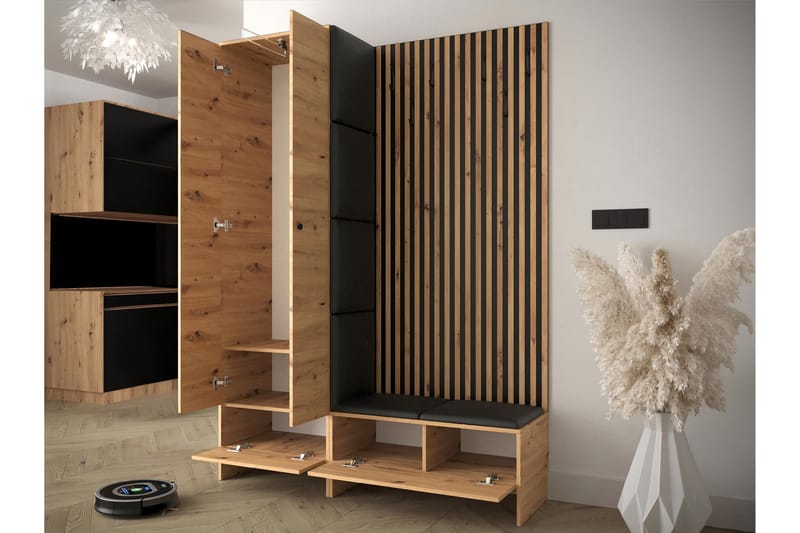 Dunvegan Highboard - Rosa - Oppbevaring - Skap - Oppbevaringsskap