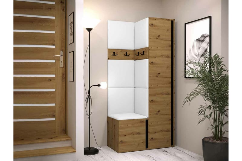 Dunvegan Highboard - Svart - Oppbevaring - Skap - Oppbevaringsskap