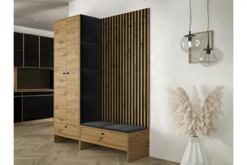 Dunvegan Highboard - Svart - Oppbevaring - Skap - Oppbevaringsskap
