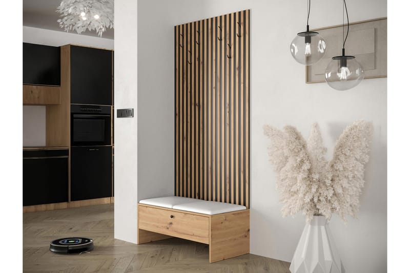 Dunvegan Highboard - Svart - Oppbevaring - Skap - Oppbevaringsskap