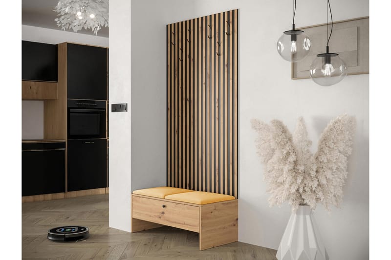 Dunvegan Highboard - Svart - Oppbevaring - Skap - Oppbevaringsskap