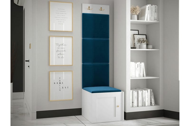 Dunvegan Highboard White - Oppbevaring - Skap - Oppbevaringsskap