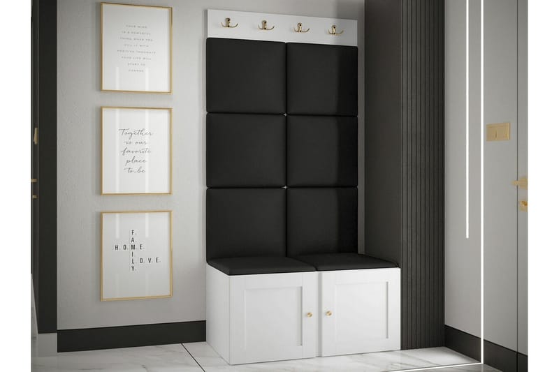 Dunvegan Highboard White - Oppbevaring - Skap - Oppbevaringsskap