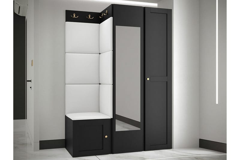 Dunvegan Highboard White - Oppbevaring - Skap - Oppbevaringsskap