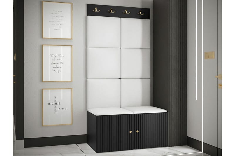 Dunvegan Highboard White - Oppbevaring - Skap - Oppbevaringsskap