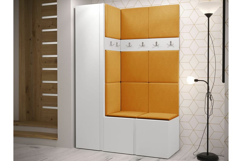 Dunvegan Highboard White - Oppbevaring - Skap - Oppbevaringsskap