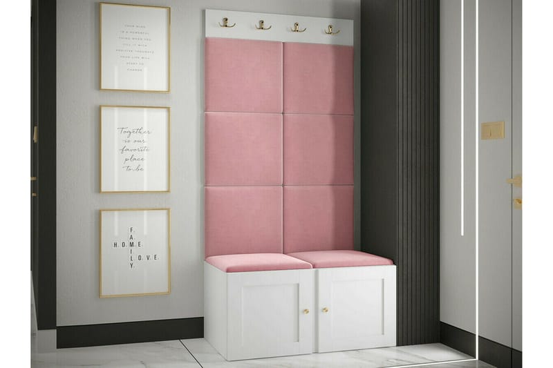 Dunvegan Highboard White - Oppbevaring - Skap - Oppbevaringsskap