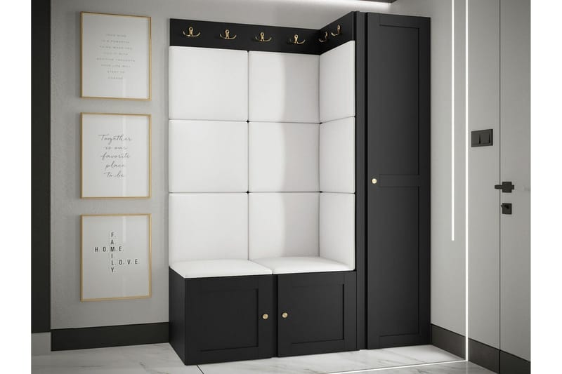 Dunvegan Highboard White - Oppbevaring - Skap - Oppbevaringsskap